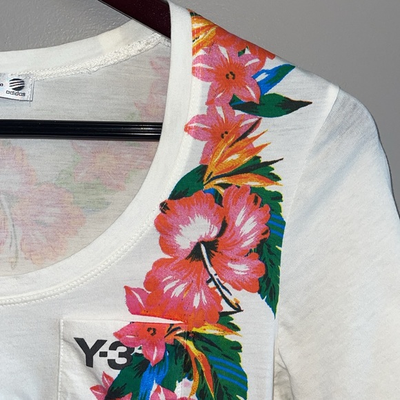 🔥🔥Y3 x Adidas Hawaiian Lei t-shirt - sz XS - Picture 2 of 9